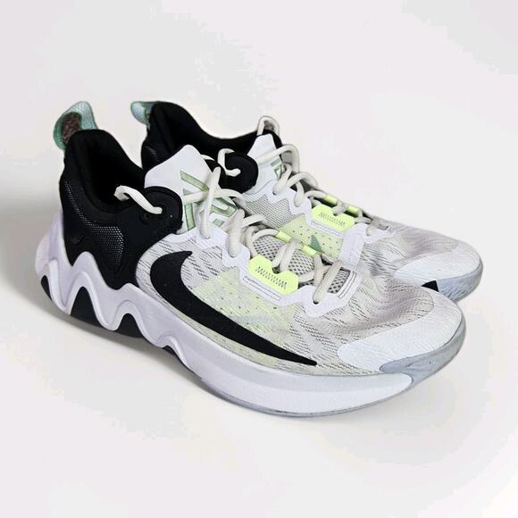 Nike Other - Nike Mens 10.5 Giannis Immortality 2 Shoes White Black Volt DM0825-101 Sneaker
